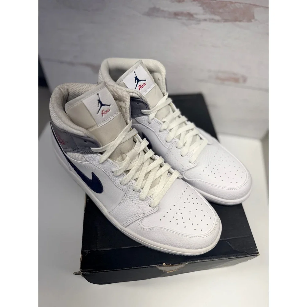 Jordan branding while ankle